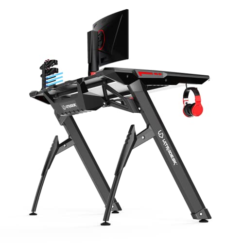 ULTRADESK Invader – 120cm – schwarz - 3