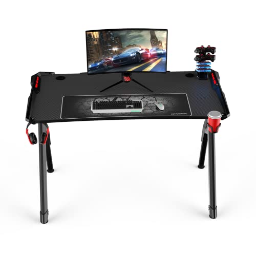 ULTRADESK Invader – 120cm – schwarz - 4