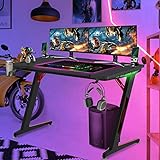 Huracan LED Gaming Tisch Ergonomisch Schreibtisch Groß - 2