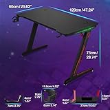 Huracan LED Gaming Tisch Ergonomisch Schreibtisch Groß - 8