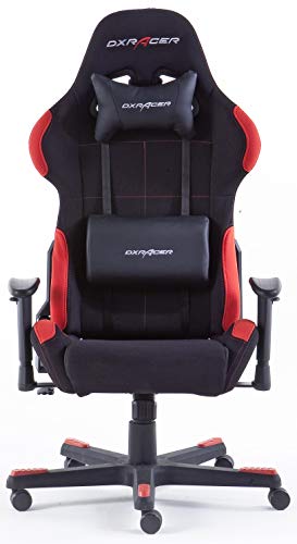 Robas Lund OH/FD01/NR DX Racer 1 Gaming-/ Büro-/ Schreibtischstuhl, mit Wippfunktion Gaming Stuhl Höhenverstellbarer - 3