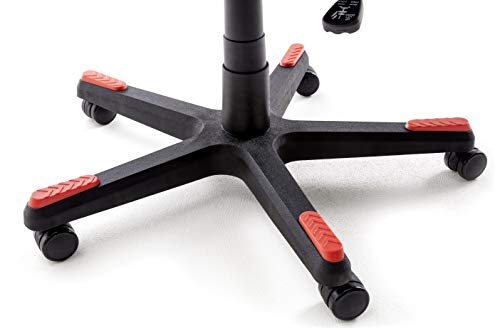 Robas Lund OH/FD01/NR DX Racer 1 Gaming-/ Büro-/ Schreibtischstuhl, mit Wippfunktion Gaming Stuhl Höhenverstellbarer - 8