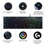 Logitech G815 mechanische Gaming-Tastatur, Linear GL-Tasten-Switch mit flachem Profil, - 9