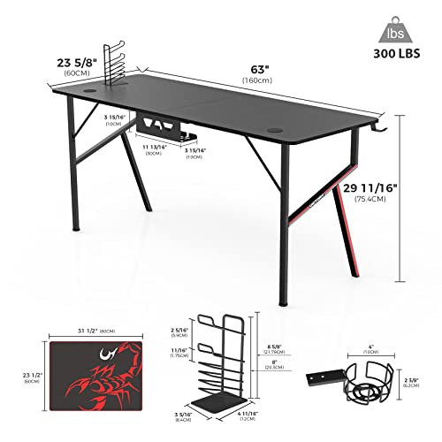 EUREKA ERGONOMIC Eureka K-Serie K63 – 160 cm - 4