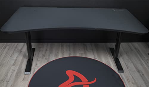 Arozzi Arena Gaming Desk – Pure Black - 6