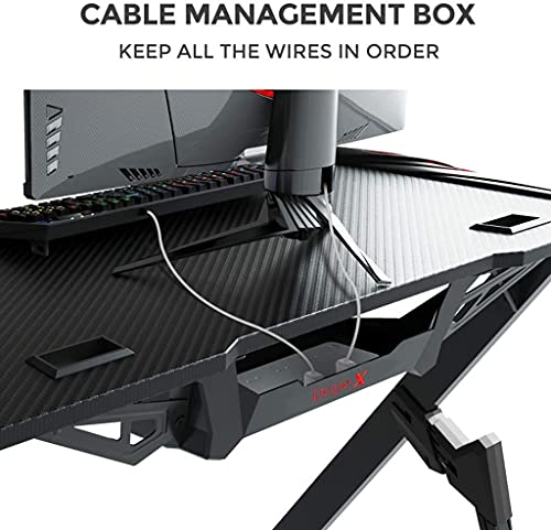 Dripex Ergonomischer Gaming Tisch 110cm - 5