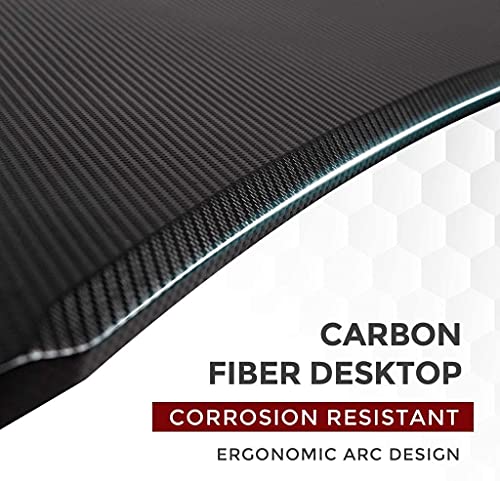 Dripex Ergonomischer Gaming Tisch 110cm - 6