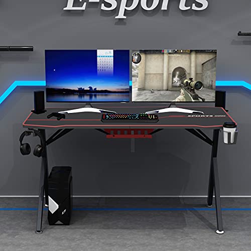 DlandHome Gaming Tisch 140cm Ergonomischer Gaming Schreibtisch - 7