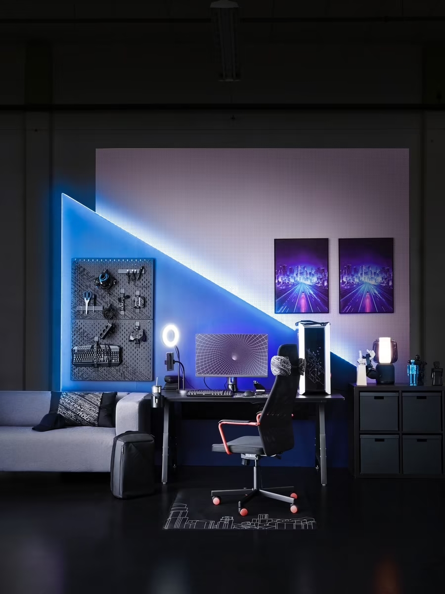 IKEA bietet nun auch Gaming Tische an