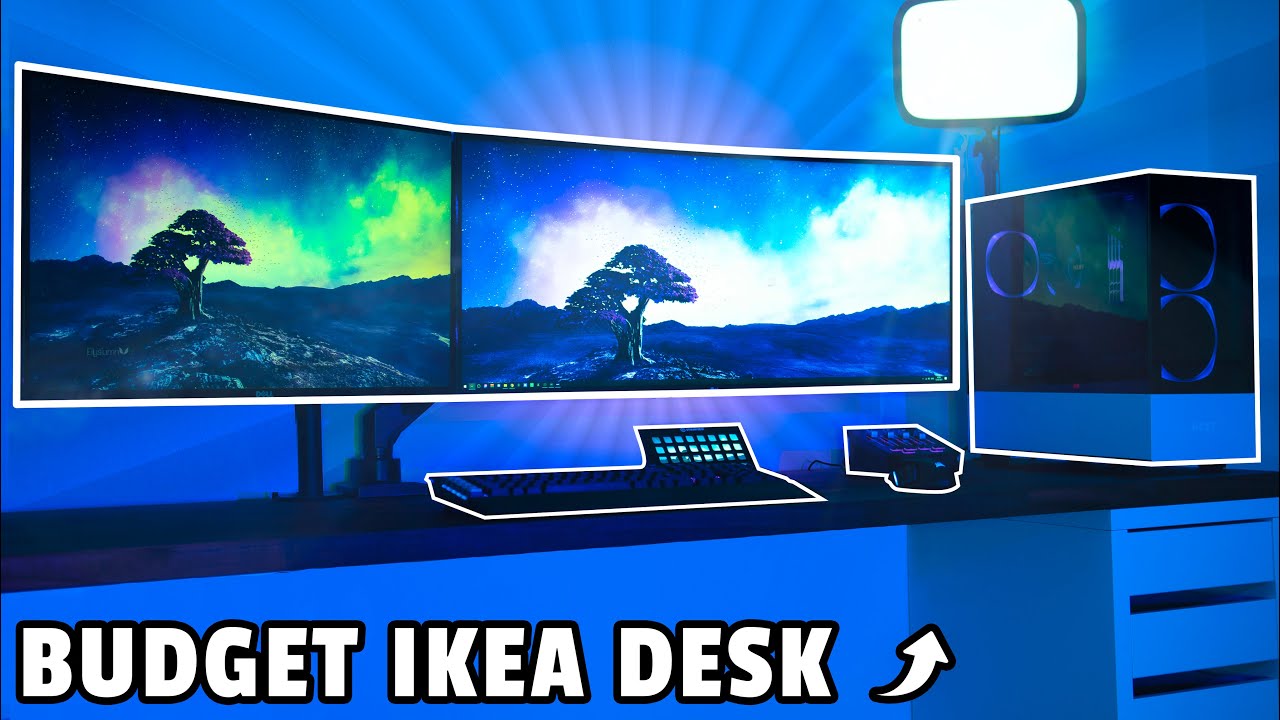 Erstellen Sie dieses EPIC Ikea Streaming / Gaming Desk Setup! 1 Erstellen Sie dieses EPIC Ikea Streaming / Gaming Desk Setup!