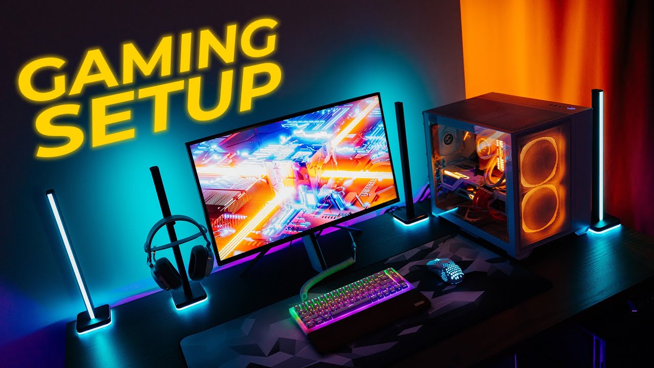 Mein Gaming Desk Setup ist ENDLICH fertig! 😎 1 Mein Gaming Desk Setup ist ENDLICH fertig! 😎