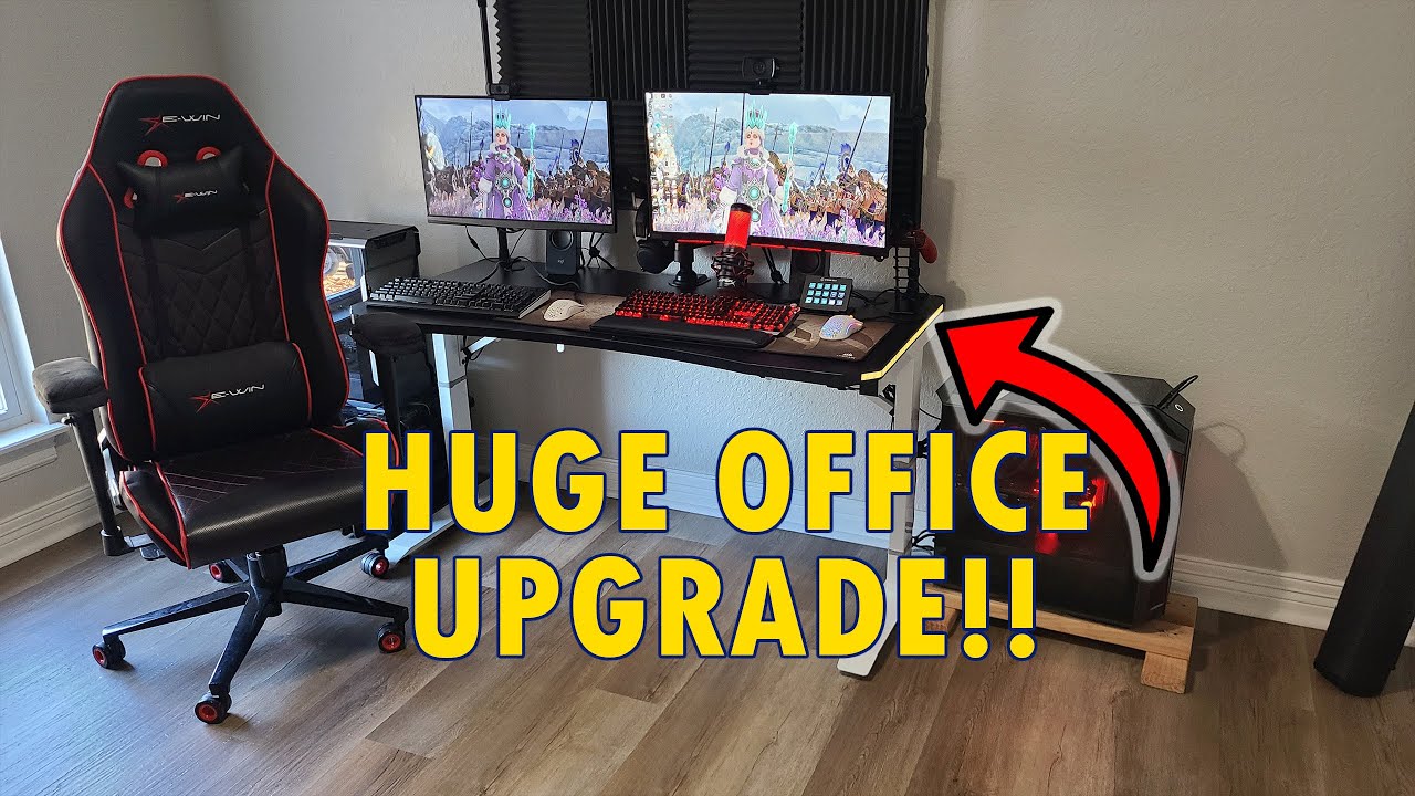 Machen Sie ein großes Office-Upgrade! – E-WIN 55-Zoll-RGB-Gaming-Schreibtisch