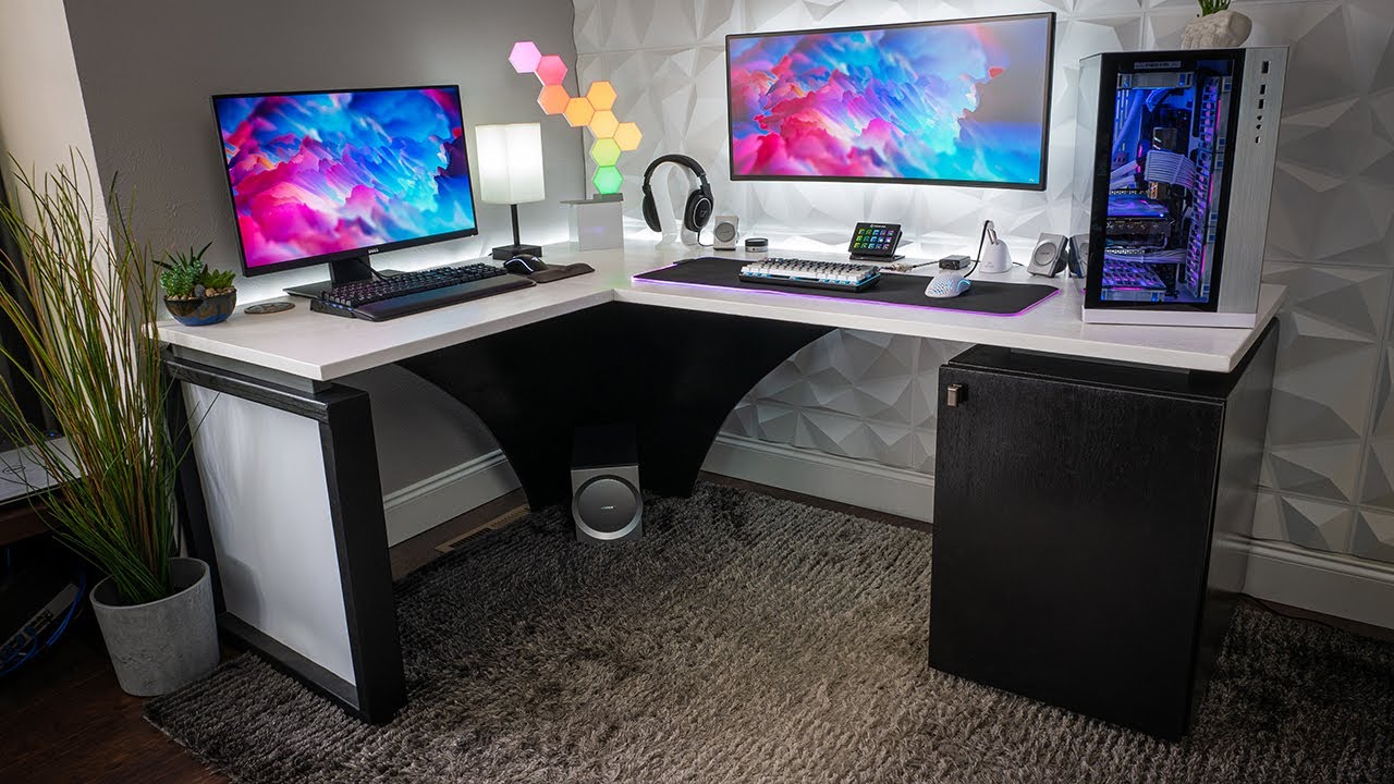 Bauen Sie meinen benutzerdefinierten Gaming-Schreibtisch