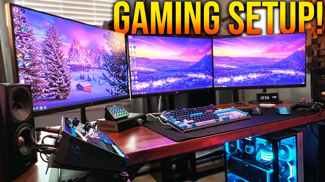 Meine neue GAMING-EINRICHTUNG/BÜRO-TOUR!