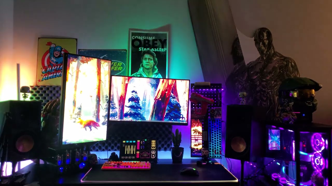 2023 PC-Gaming-Desk-Setup