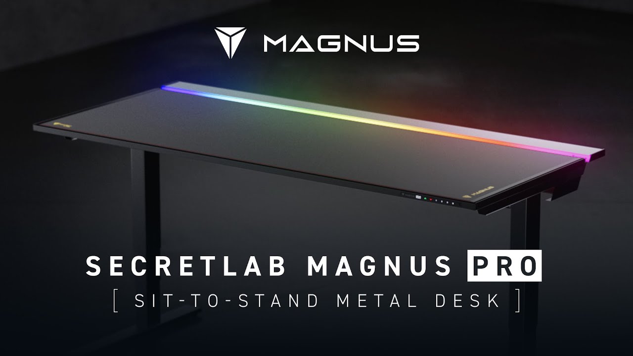 Der brandneue Secretlab MAGNUS Pro Sit-to-Stand Metallschreibtisch 1 Der brandneue Secretlab MAGNUS Pro Sit-to-Stand Metallschreibtisch