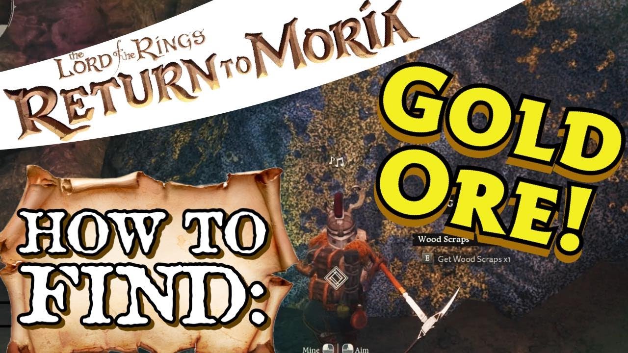Rückkehr nach Moria Wo man Golderz findet