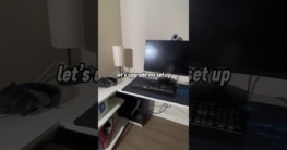 Sieh dir an, wie ich mein Gaming-Setup aufrüste. Danke fürs Zuschauen #gaming #pc #shorts 1 Den perfekten günstigen Gaming Tisch für dein Zimmer