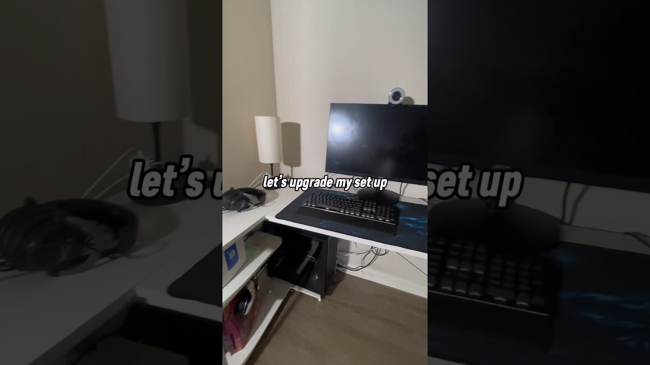 Sieh dir an, wie ich mein Gaming-Setup aufrüste. Danke fürs Zuschauen #gaming #pc #shorts