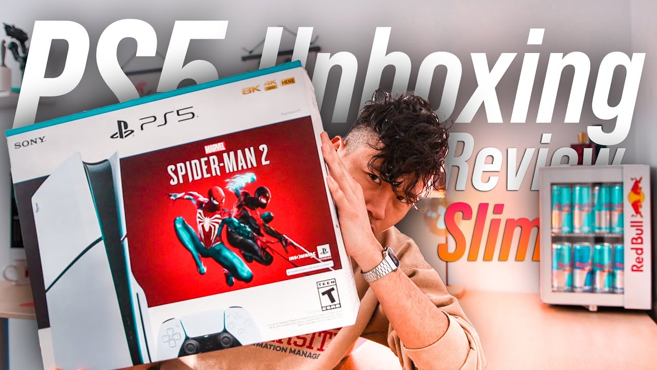Unboxing 📦 [NEU] PS5 Slim Spider-Man 2 Bundle + Desk Setup & Review