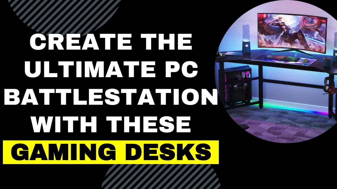 Die 5 besten Gaming-Schreibtische 2024: Schaffe die ultimative PC-Schlachtstation mit diesen Gaming Desks