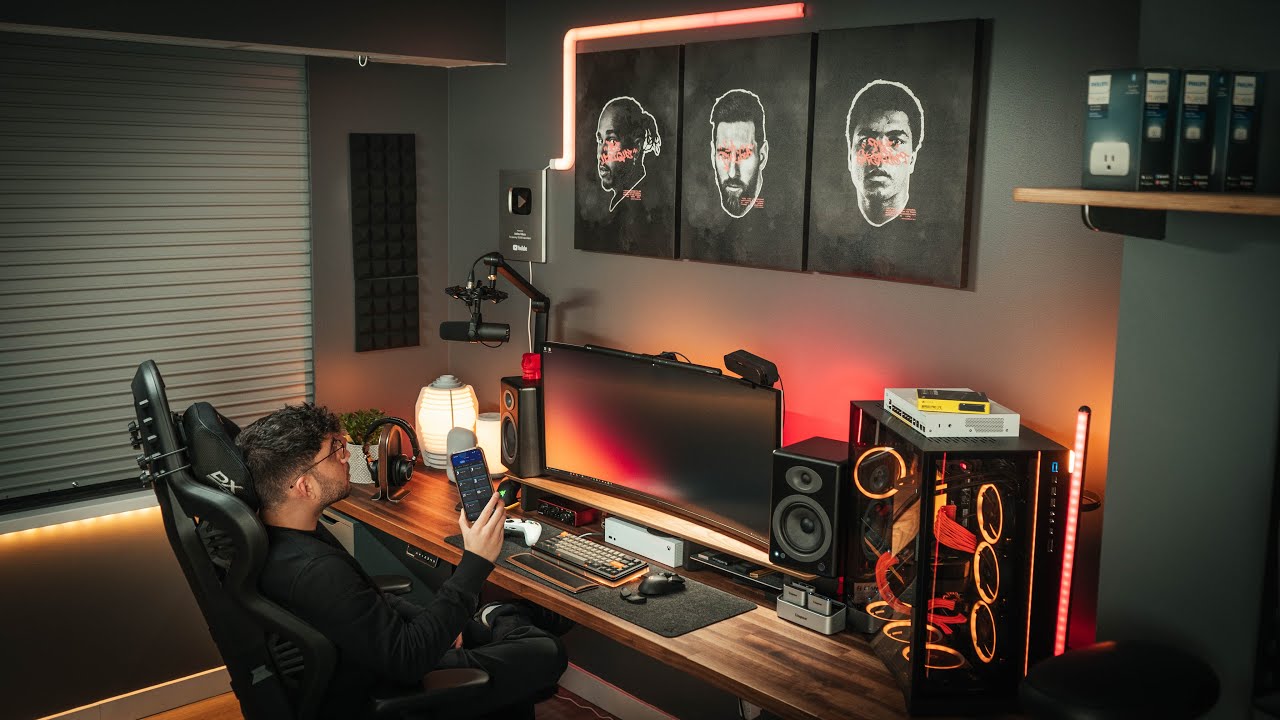 So beleuchtest du deinen Gaming-Schreibtisch und deinen Arbeitsbereich Budget Edition