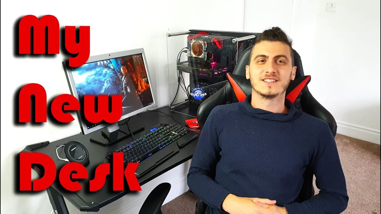 Mein neuer Gaming-Schreibtisch für 2019 - Der Sandberg Fighter 2 Testbericht! 1 Mein neuer Gaming-Schreibtisch für 2019 – Der Sandberg Fighter 2 Testbericht!