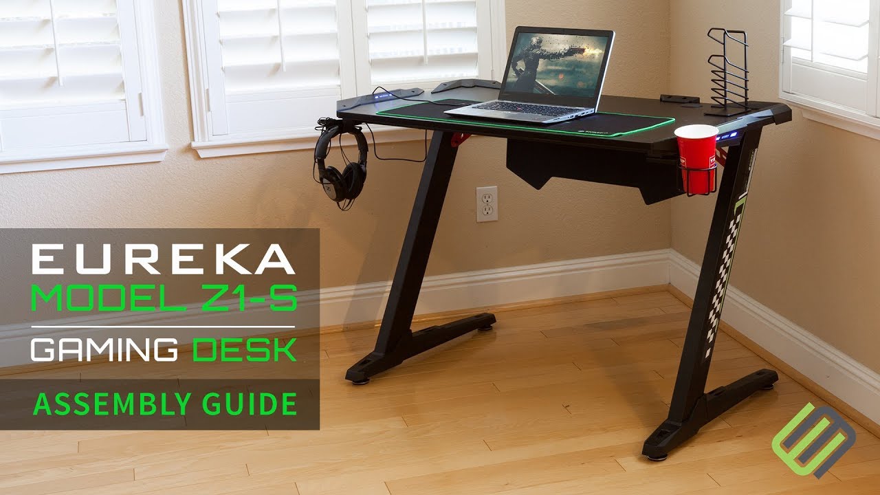 Eureka Z1 S Gaming Desk Montageanleitung
