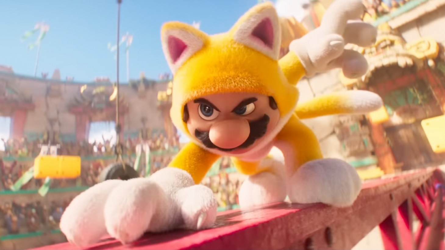 Cat Suit Mario, Donkey Kong treten im neuen Super Mario Bros. Movie Teaser auf 1 Cat Suit Mario, Donkey Kong treten im neuen Super Mario Bros. Movie Teaser auf