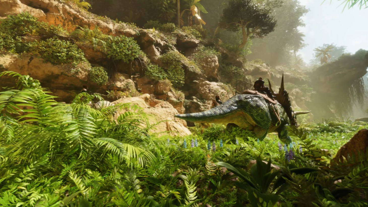 Schau dir die Dinosaurier in Ark: Survival Ascended an