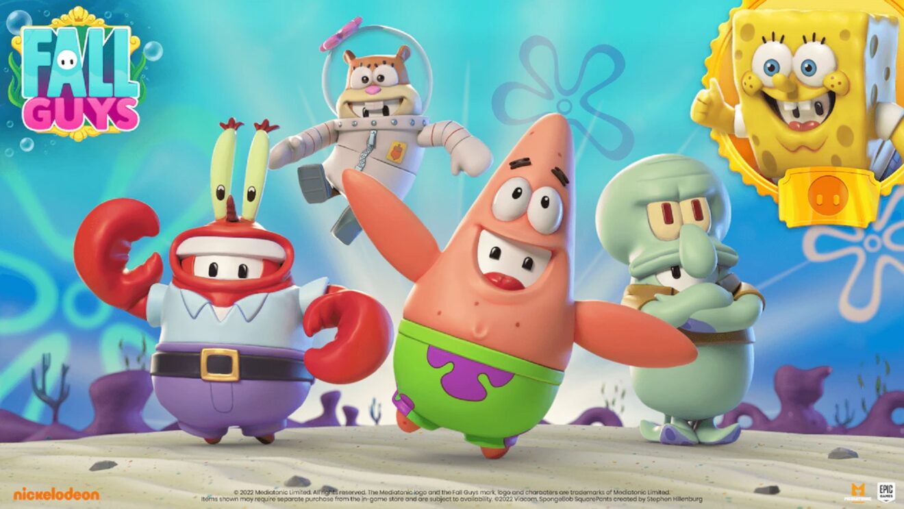 Fall Guys Staffel 3 enthält neue Level, SpongeBob Squarepants und Skyrim 1 Fall Guys Staffel 3 enthält neue Level, SpongeBob Squarepants und Skyrim