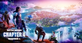 Das Finale von Fortnite Kapitel 3 endet mit einem ersten Blick auf die neue Karte und die neuen Skins von Kapitel 4