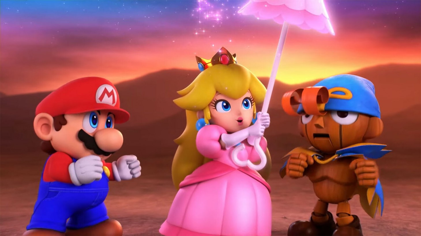 Hier ist ein Blick auf das Gameplay des Super Mario RPG Remakes 1 Hier ist ein Blick auf das Gameplay des Super Mario RPG Remakes