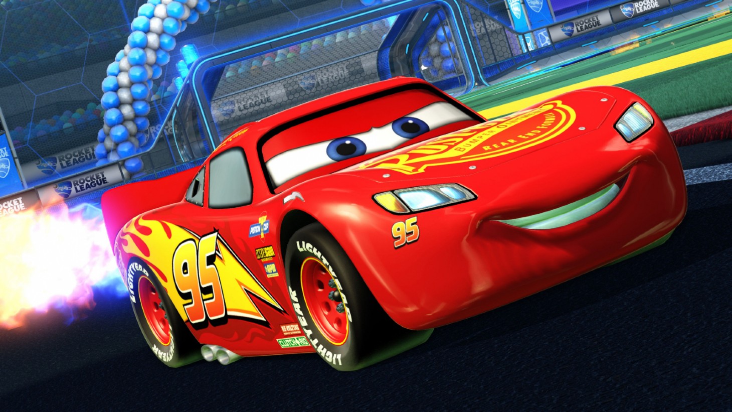 Lightning McQueen rennt diese Woche in Rocket League