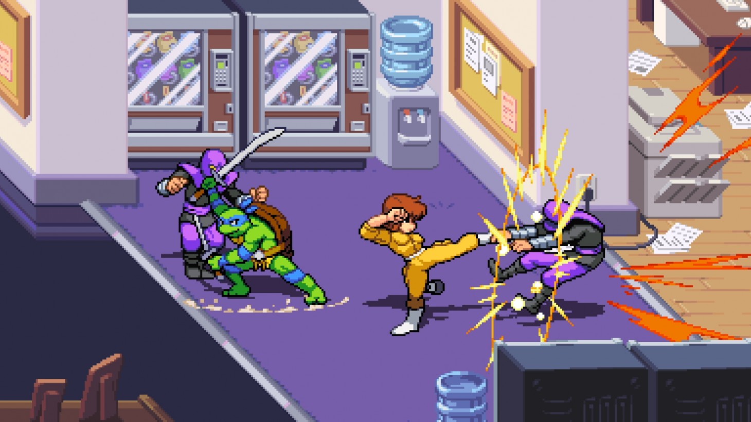 Das neue TMNT: Shredder's Revenge Update bietet einen benutzerdefinierten Arcade-Modus, CRT- und VCR-Filter und mehr 1 Das neue TMNT: Shredder's Revenge Update bietet einen benutzerdefinierten Arcade-Modus, CRT- und VCR-Filter und mehr