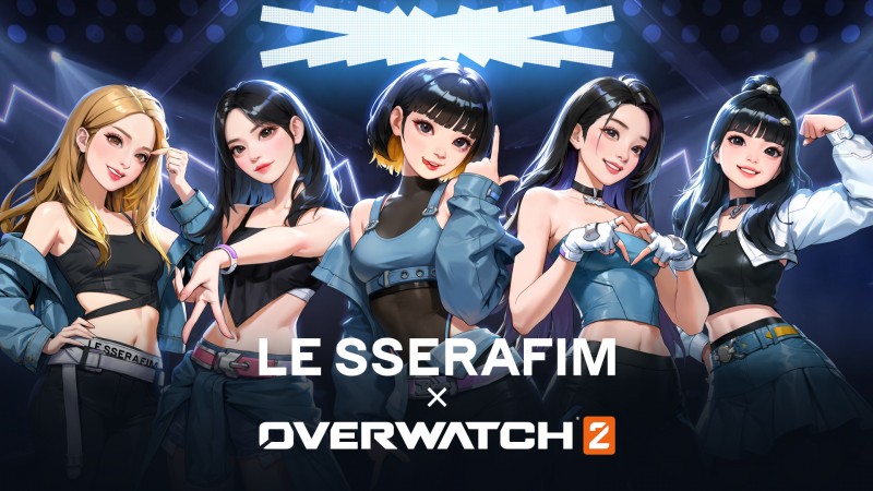 Overwatch 2: Le Sserafim K-Pop Collaboration Announced, Includes Music Video, Game Mode, And Skins