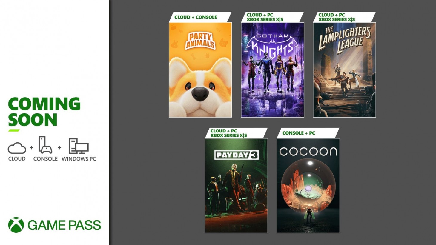 Payday 3, Gotham Knights und mehr diesen Monat im Xbox Game Pass 1 Payday 3, Gotham Knights und mehr diesen Monat im Xbox Game Pass