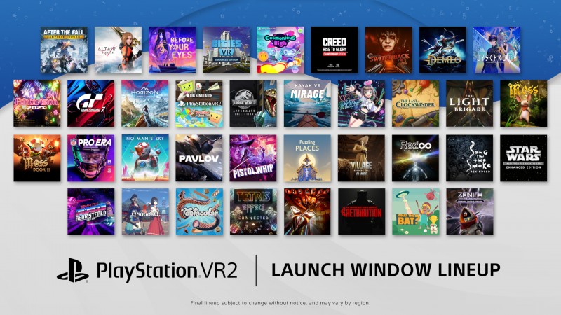 PlayStation Announces 13 VR2 Launch Games Plus A VR Update For Gran Turismo 7