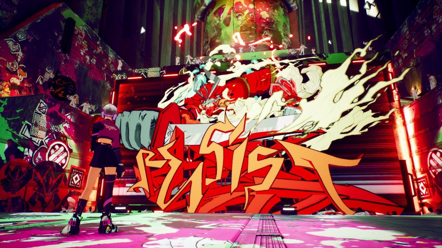 RKGK ist ein von Anime inspirierter Graffiti-Action-Plattformer, der dieses Jahr erscheint