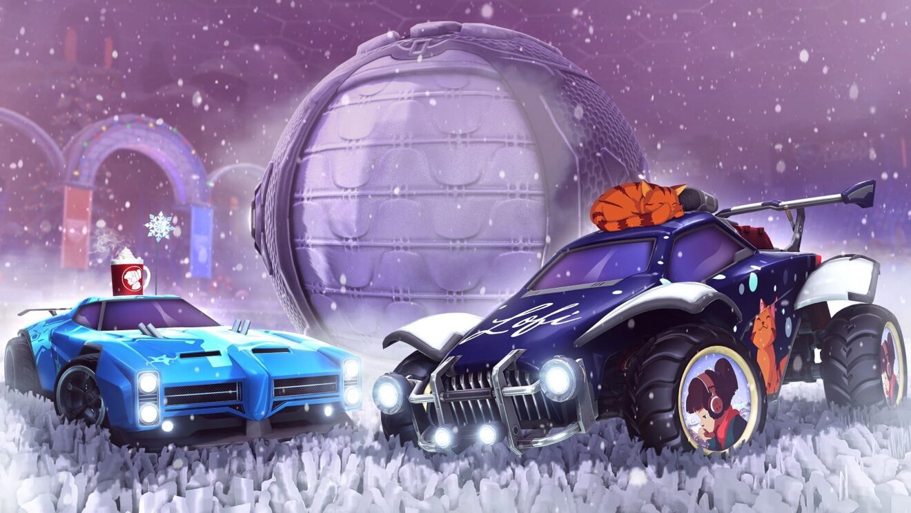 Das Frosty Fest-Event von Rocket League beinhaltet eine Zusammenarbeit mit Lofi Girl