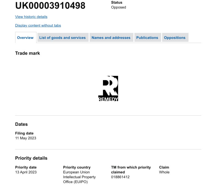 Rockstar Parent Company Take-Two Files Trademark Dispute Over Remedy's Logo