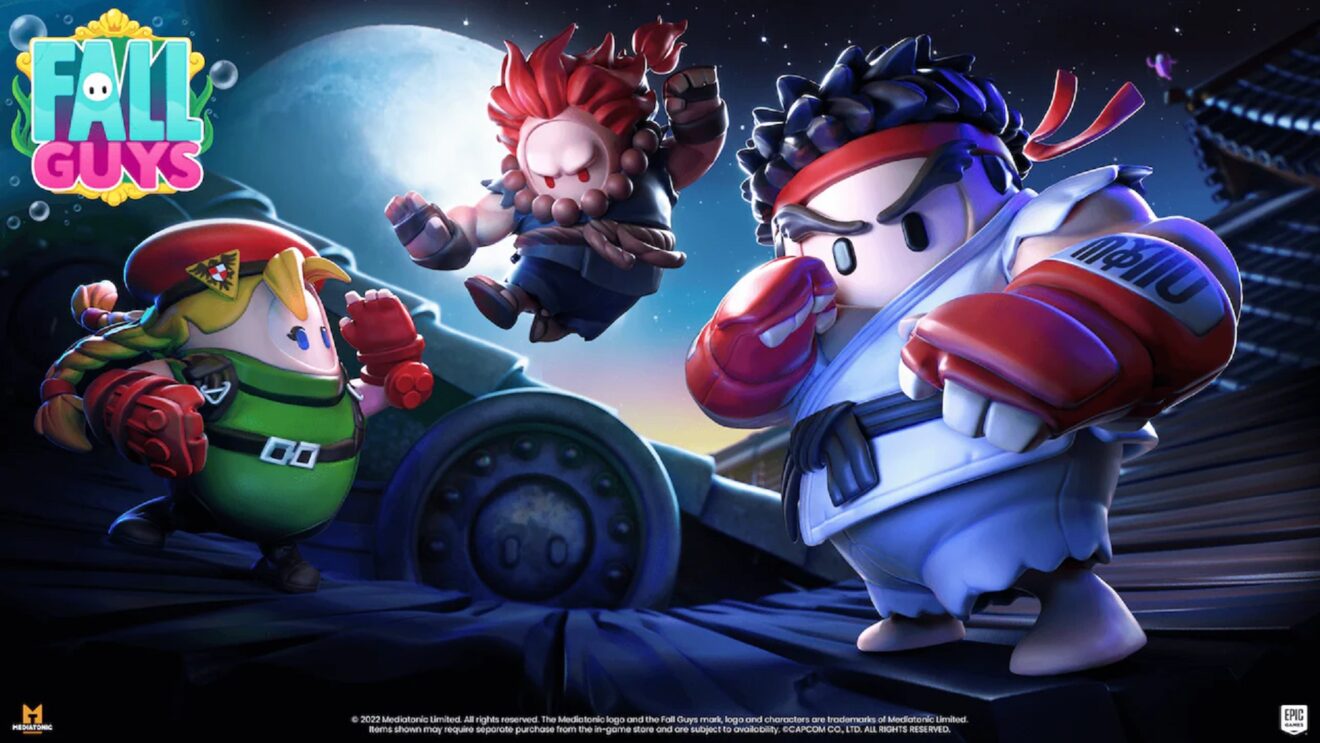 Ryu, Cammy und Akuma kommen in Fall Guys an