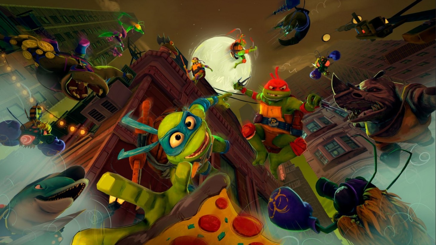 Teenage Mutant Ninja Turtles: Mutant Mayhem Spiel kommt nächstes Jahr 1 Teenage Mutant Ninja Turtles: Mutant Mayhem Spiel kommt nächstes Jahr