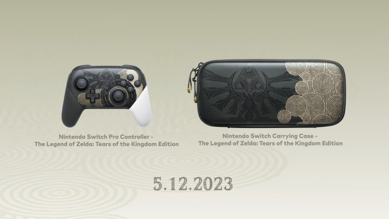 The Legend Of Zelda: Tears Of The Kingdom Switch OLED And Accessories Revealed