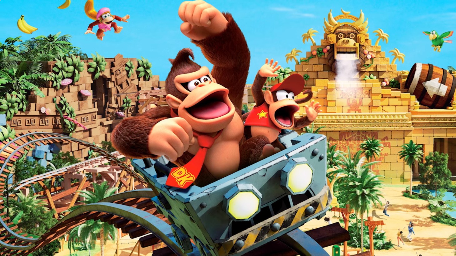 Universal Orlando bestätigt drei Super Nintendo World-Fahrgeschäfte, darunter die springende Donkey Kong-Achterbahn