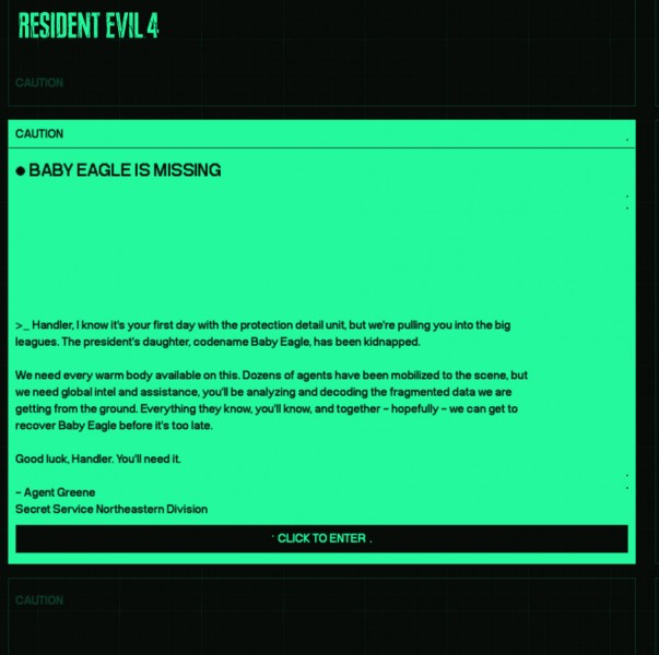 You Can Participate In A New Resident Evil 4 Remake ARG Right Now